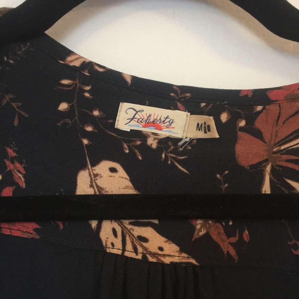 Faherty Wrap Blouse - image 2